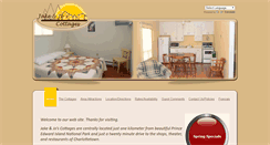 Desktop Screenshot of jakeandjoscottages.ca